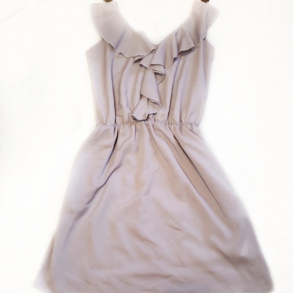 Double Zero | Light Purple Ruffle Dress sz small - Picture 1 of 4